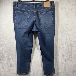 DKNY NEW Blue Jeans Mens 36X29 Bedford Slim Fit Stuyvesant Wash Stretch Denim